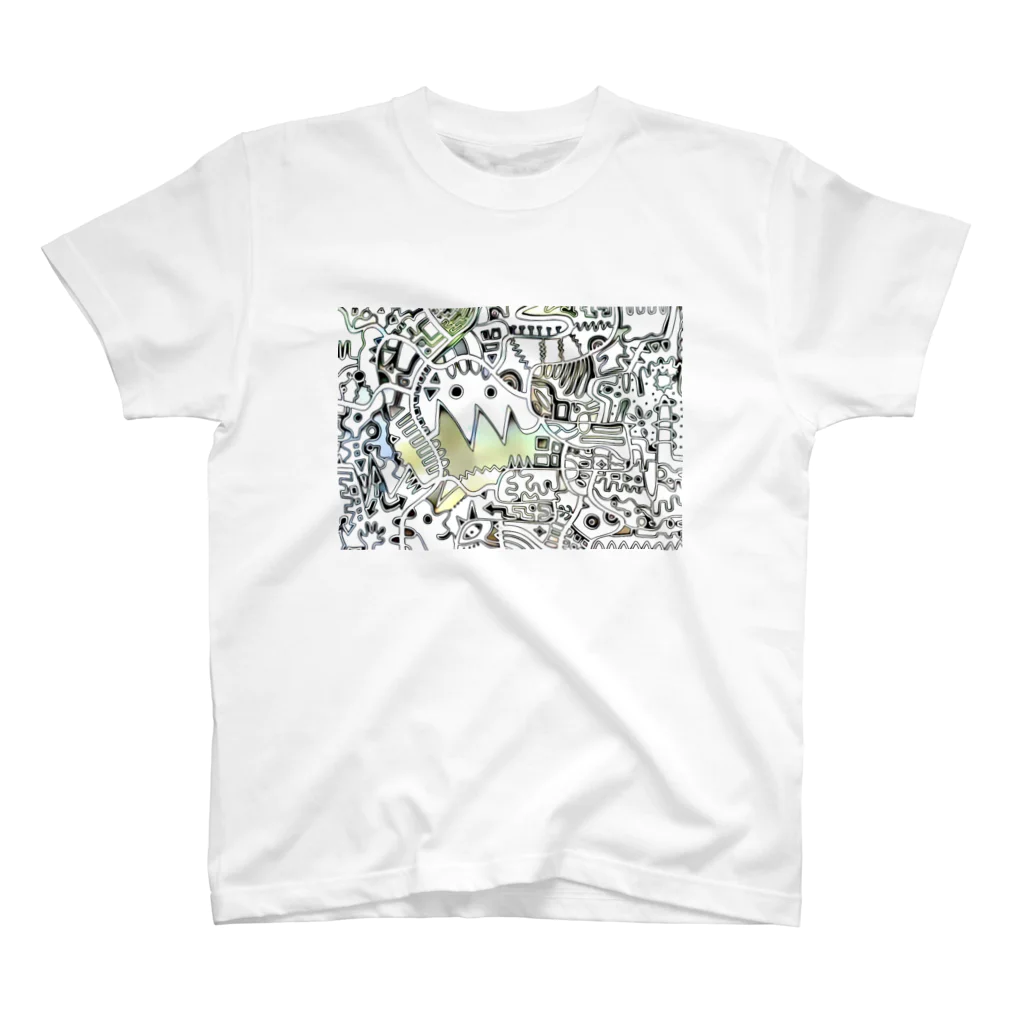 UNDER-G(ood!)ROUND Co.      "アンダーグラウンド カンパニー"のマイ ラクガキ コレクション！(シリーズ) by.地底人 オリジナルTシャツ Regular Fit T-Shirt