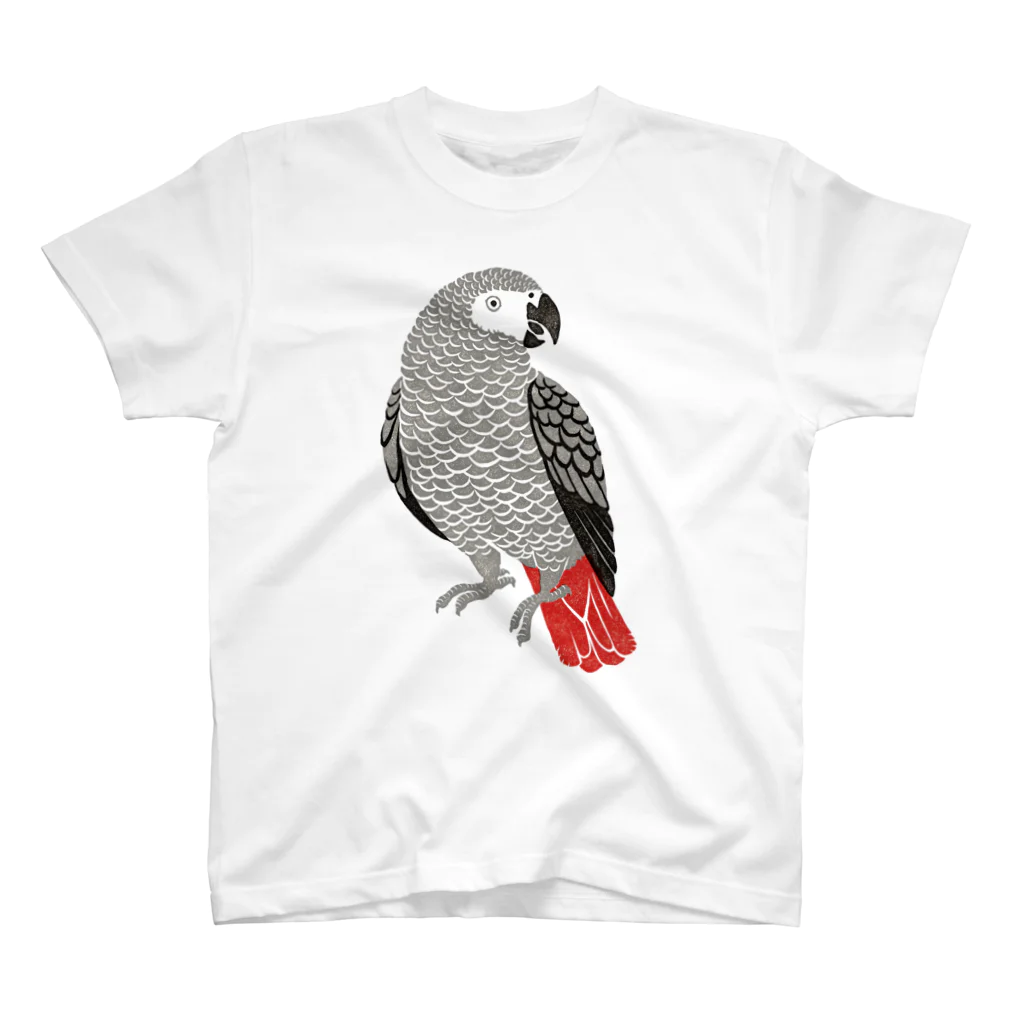 Tree Sparrowのヨウム Regular Fit T-Shirt