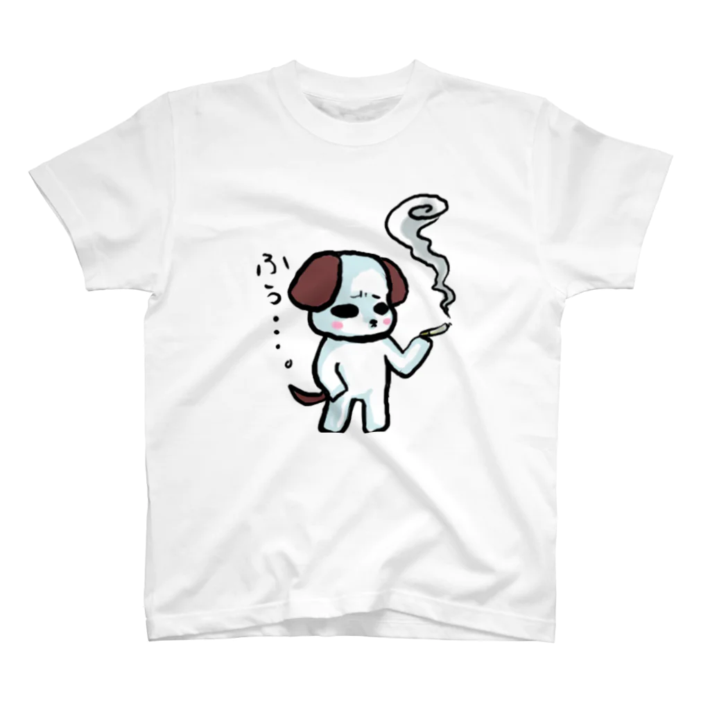 れんきちのやさぐれ犬くん スタンダードTシャツ