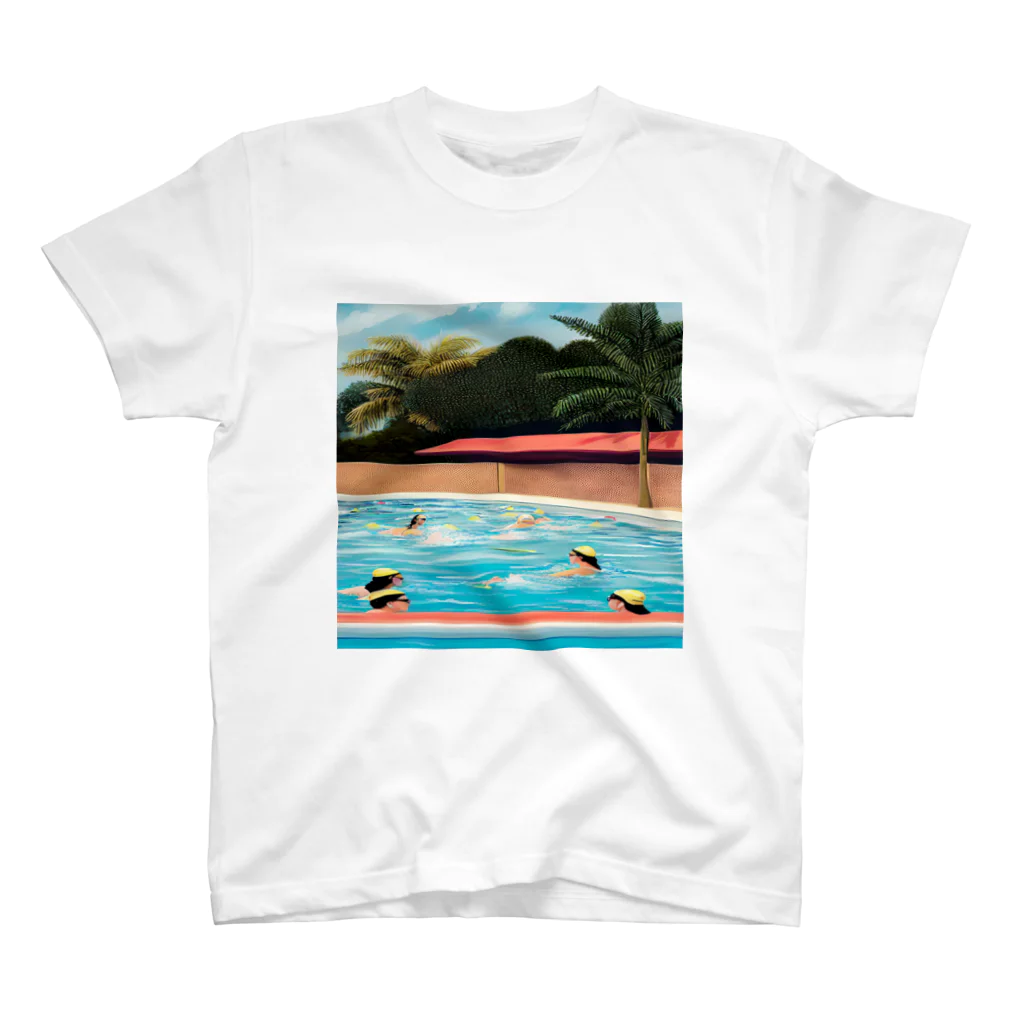 Soup Syrupの#0021 | Pool Hotel 06 Regular Fit T-Shirt