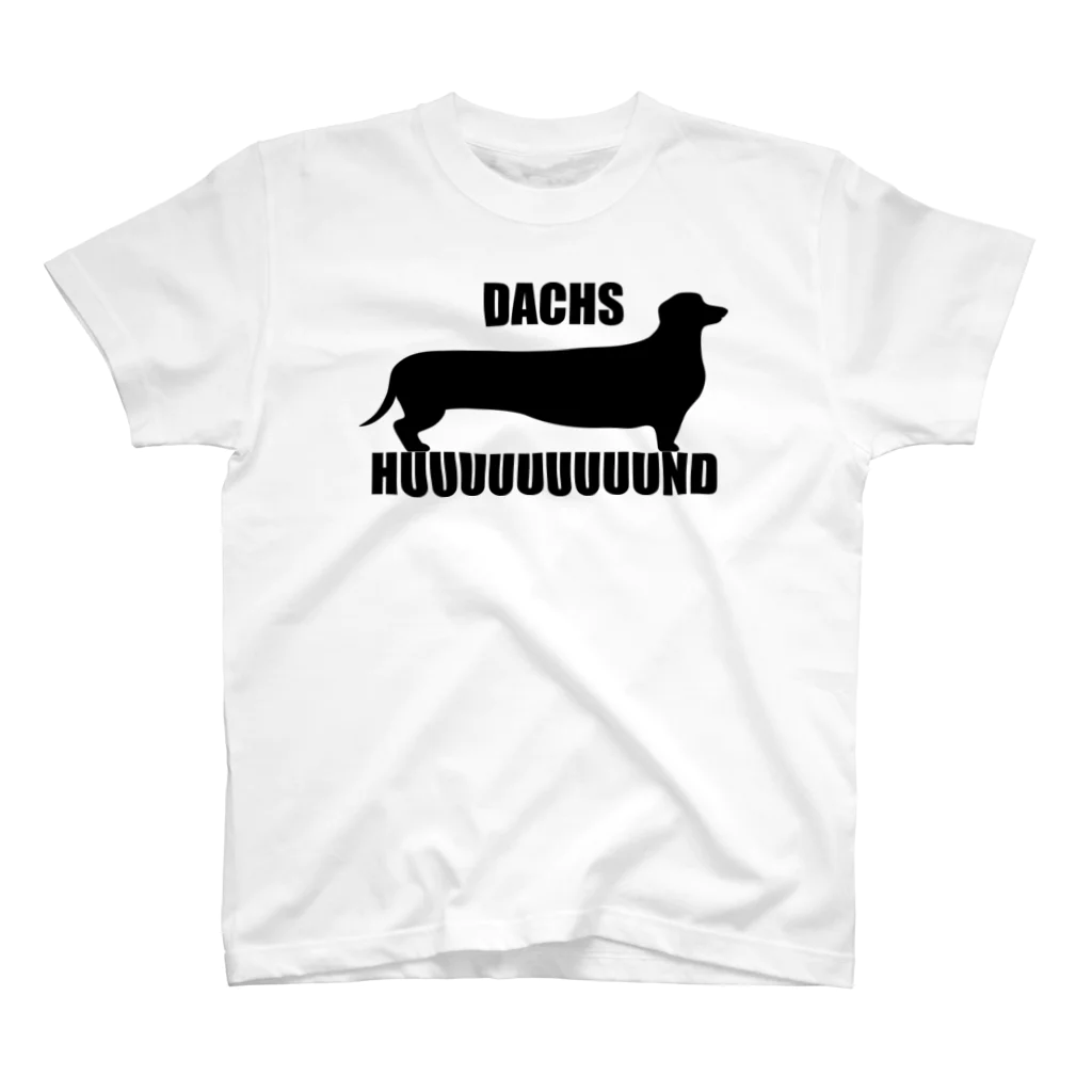 PolarBearLABOのLONG DACHS HUND スタンダードTシャツ