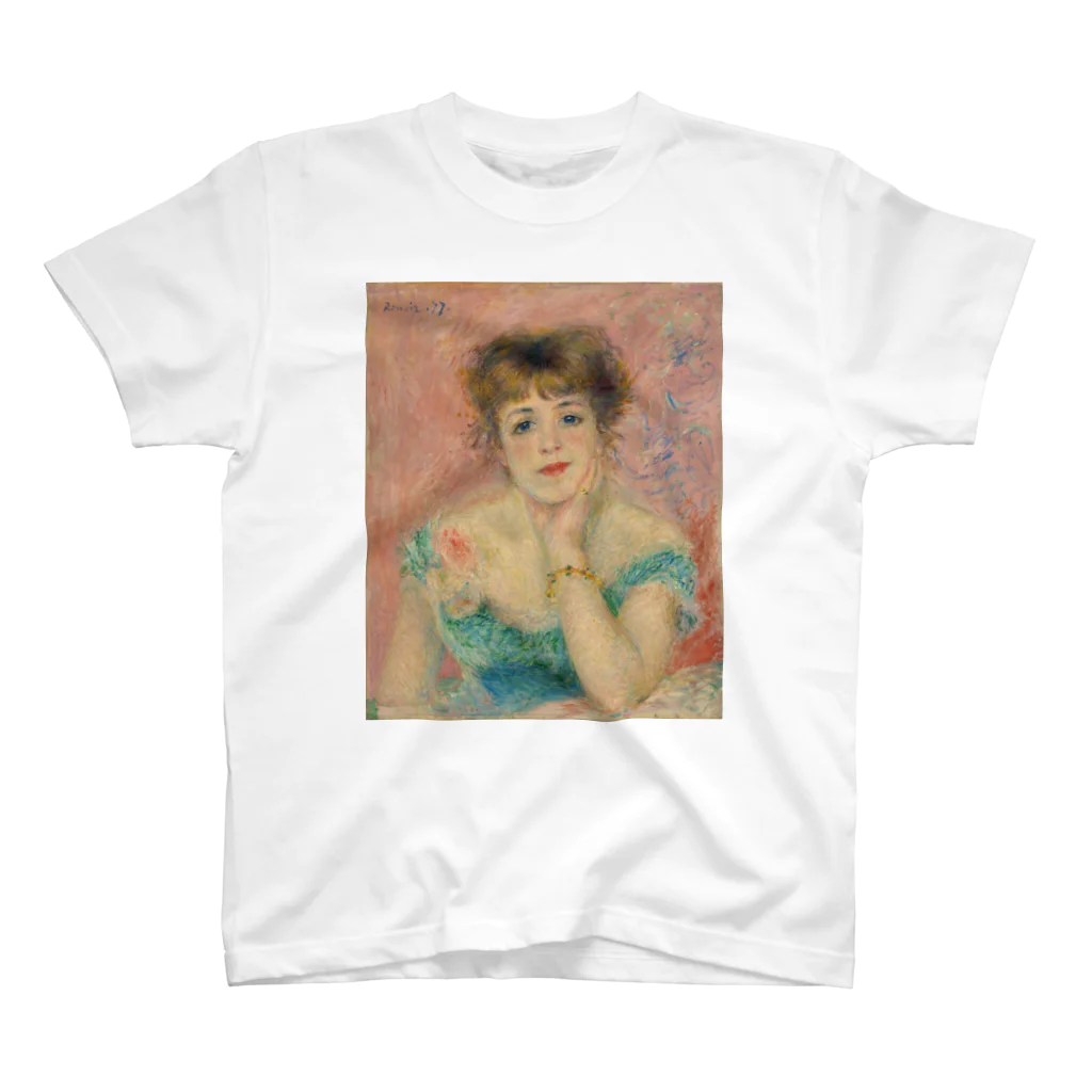 世界美術商店の女優ジャンヌ・サマリーの肖像 / Portrait of the Actress Jeanne Samary Regular Fit T-Shirt