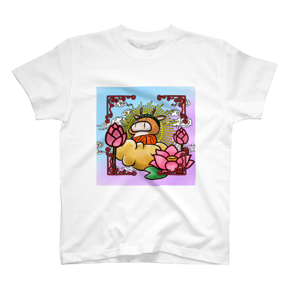 piggy(絵師さん紹介します)の極楽 スタンダードTシャツ