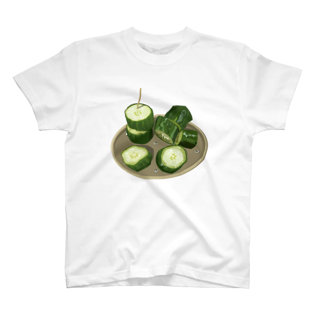 OKRAzucchiniのきゅうりの浅漬け スタンダードTシャツ