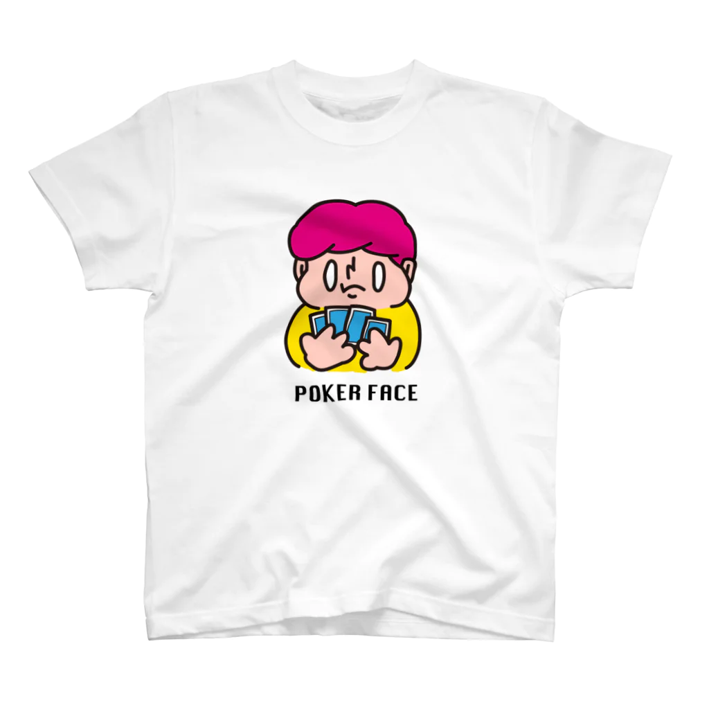 ポストブレインのPOKER FACE スタンダードTシャツ