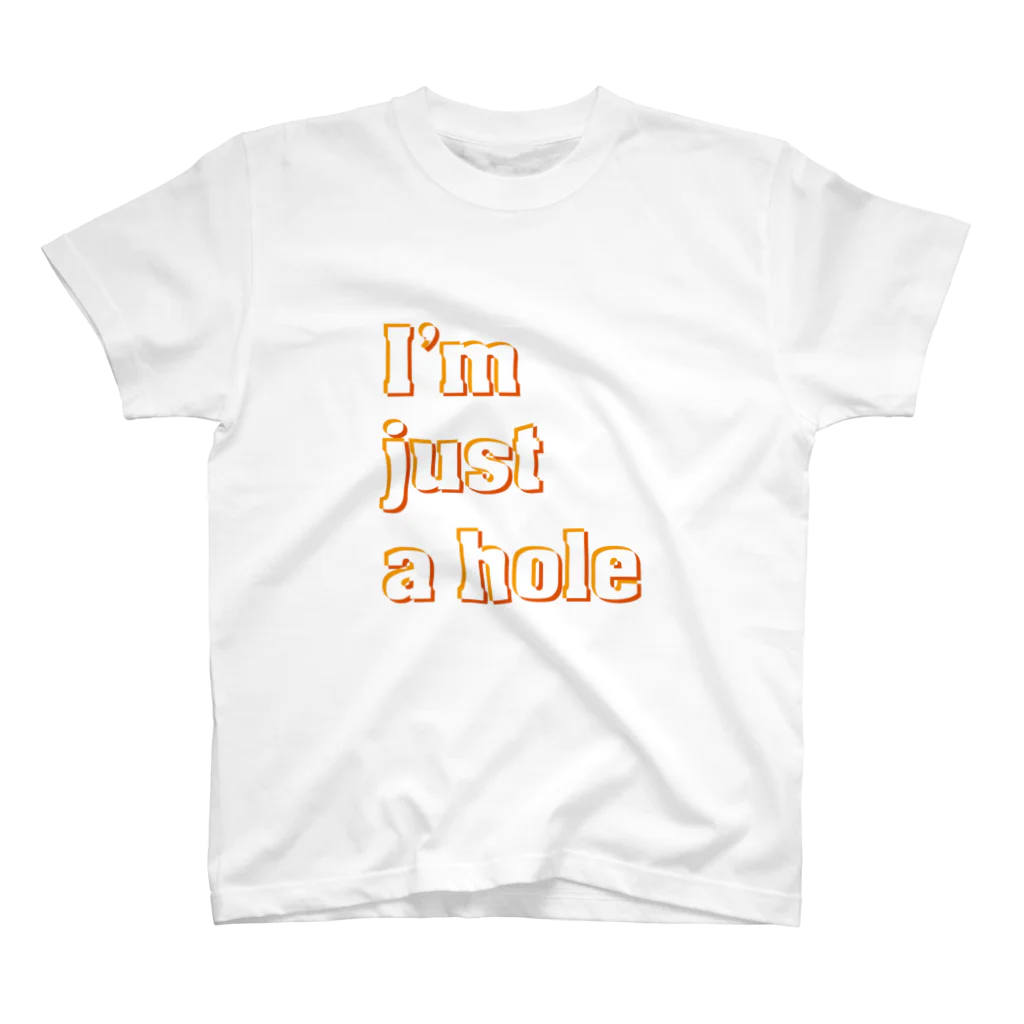 めのくまのHOLE Regular Fit T-Shirt