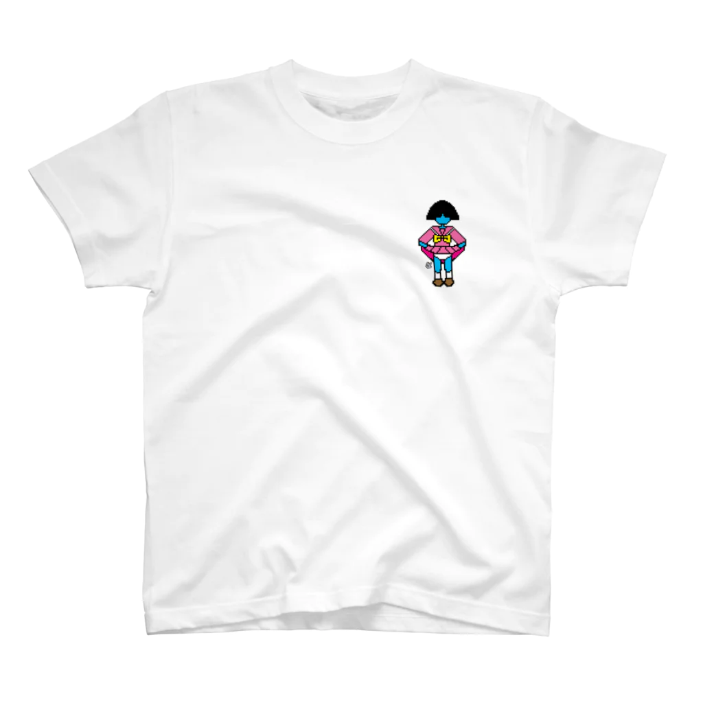 🍮PUDDING🍒プリン🍮のおかっぱちゃんパンチラ TEE スタンダードTシャツ