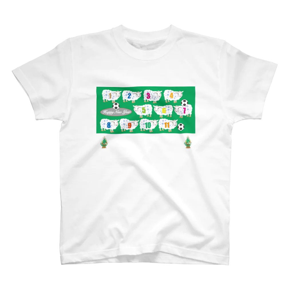 ジルトチッチのデザインボックスのひつじサッカーチームだよ！ Regular Fit T-Shirt