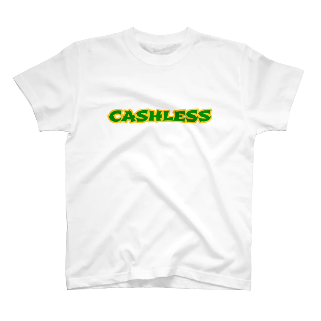 何か食べたいのcashless Regular Fit T-Shirt