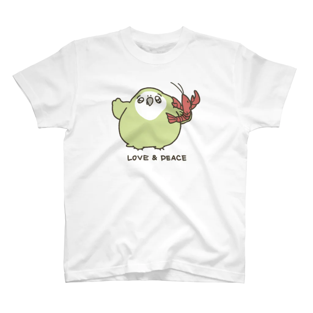 カカポのかぽぽのLOVE and PEACE スタンダードTシャツ