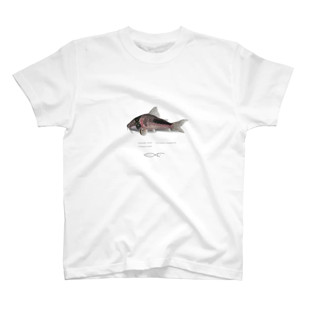 Osakana CraftのCorydoras amapaensis スタンダードTシャツ