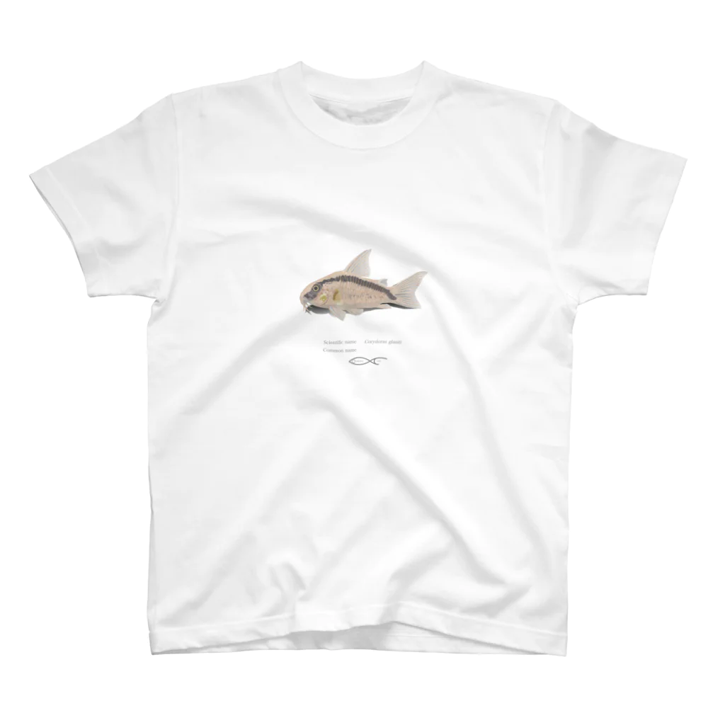 Osakana CraftのCorydoras glanti スタンダードTシャツ