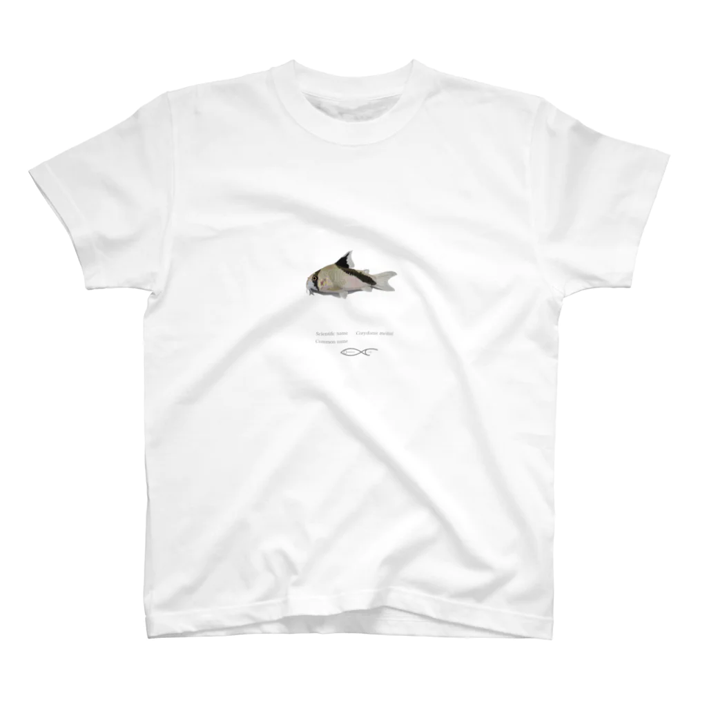 Osakana CraftのCorydoras melini スタンダードTシャツ