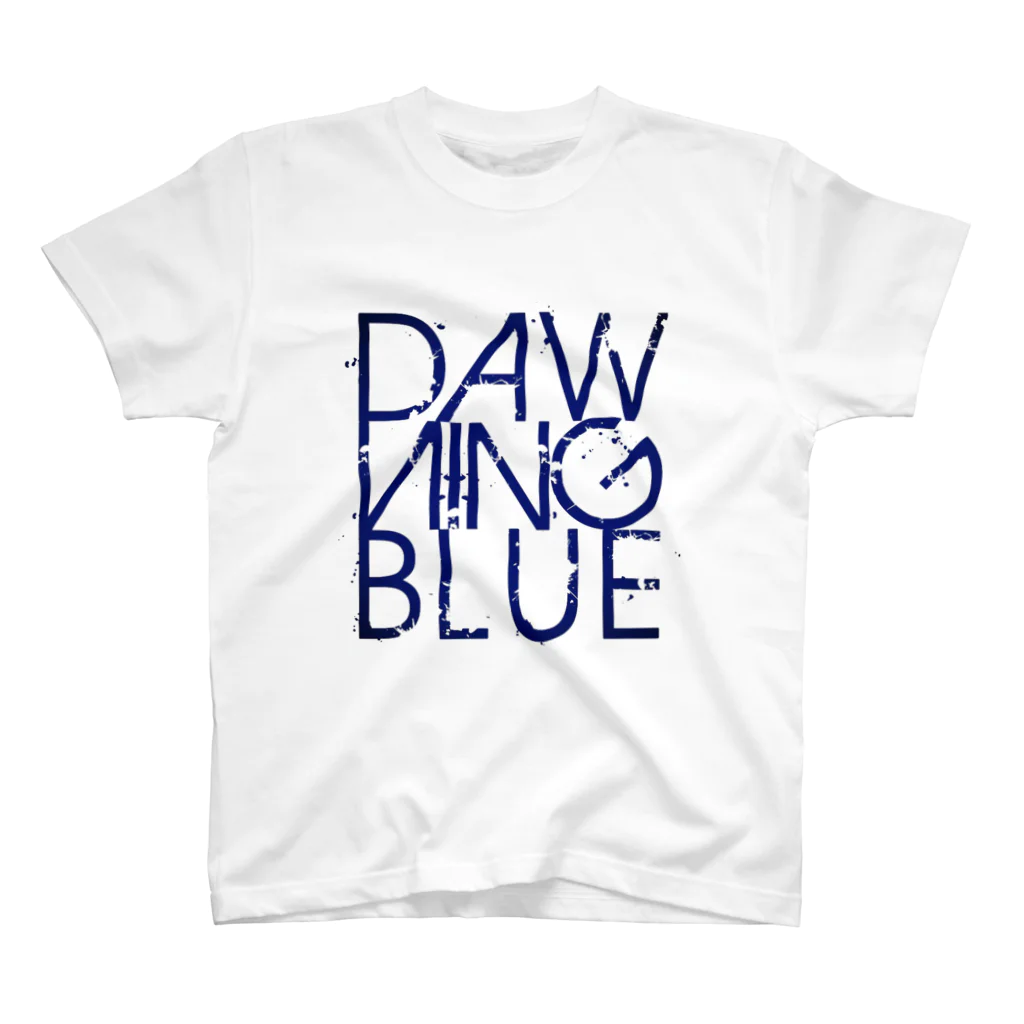 alakiのDAWNING BLUEのロゴ スタンダードTシャツ