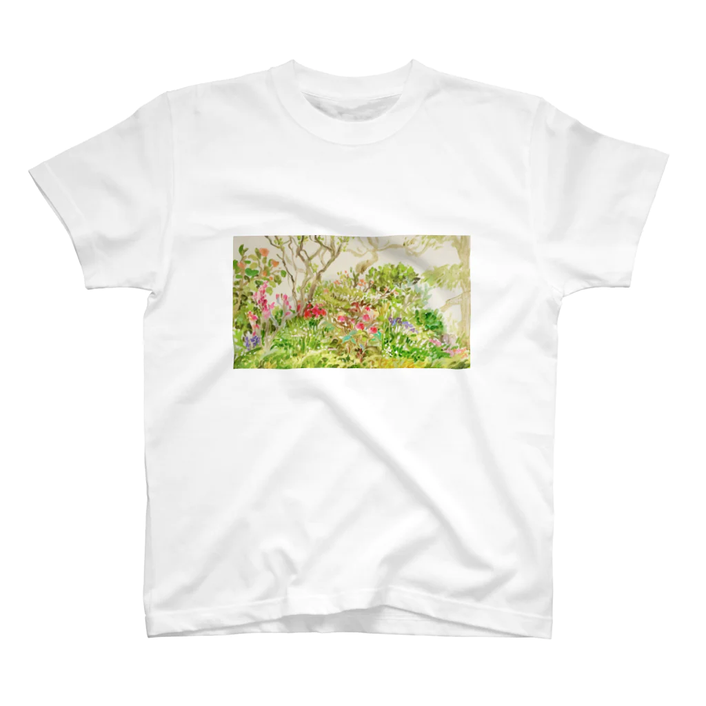 Inabamarieの庭の絵 スタンダードTシャツ