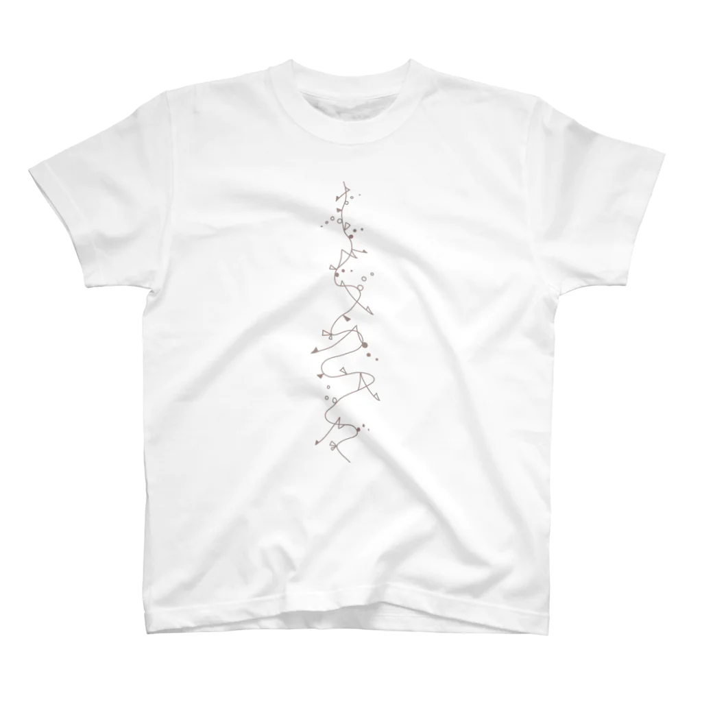 whiteのきらきら_グレージュ Regular Fit T-Shirt