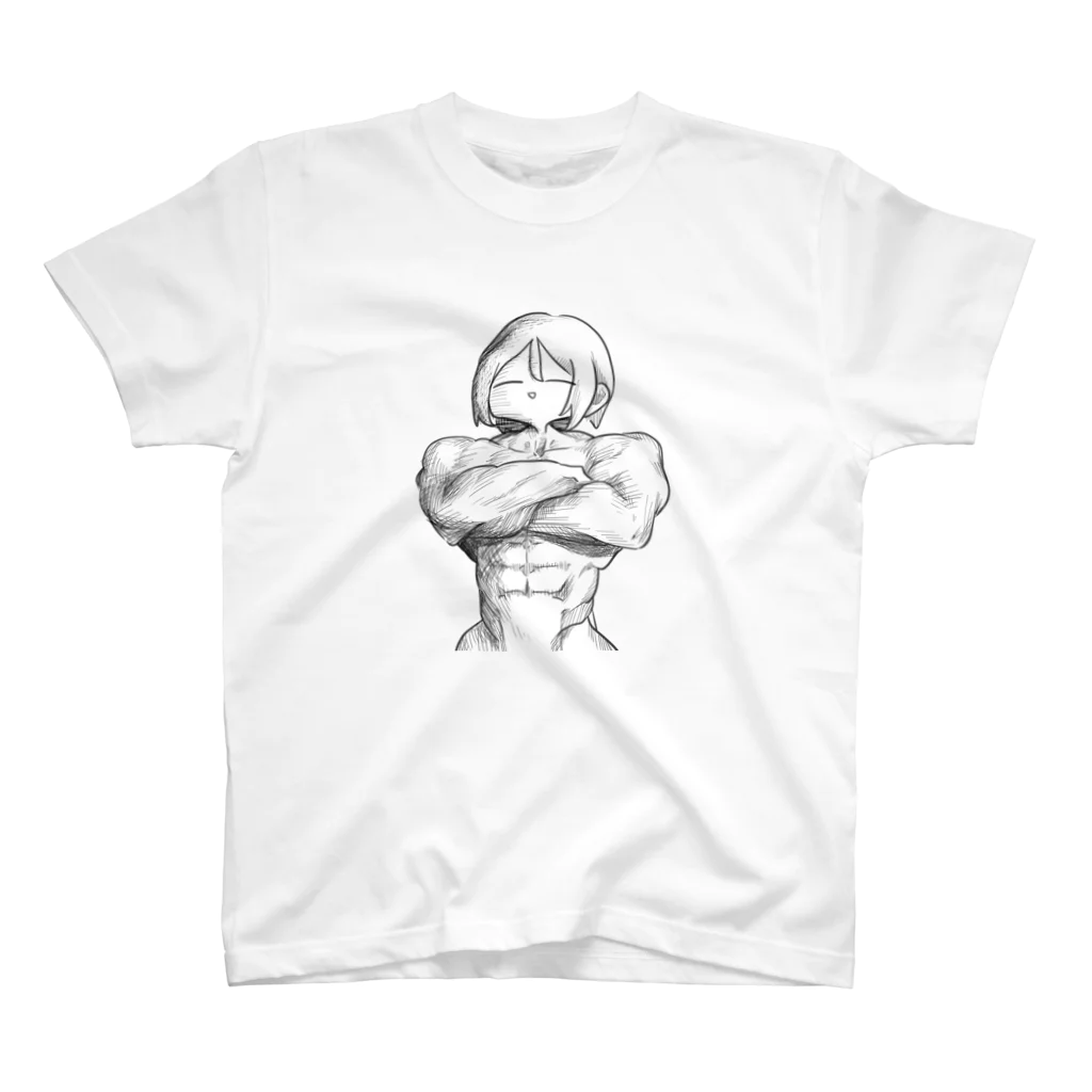 ムキムキ鎮魂歌ちゃんのムキムキ鎮魂歌ちゃん Regular Fit T-Shirt