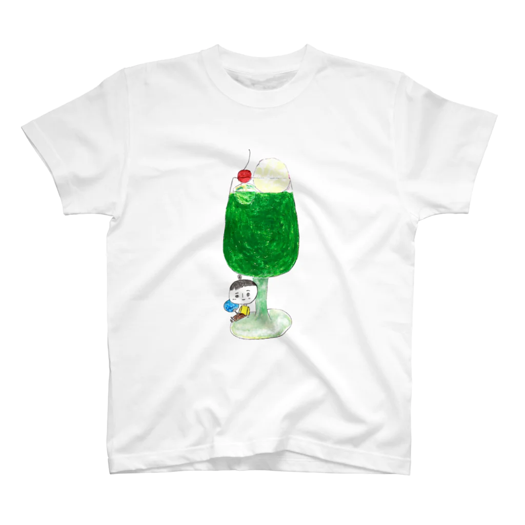 iii sum+ illustrationのmelon soda Regular Fit T-Shirt