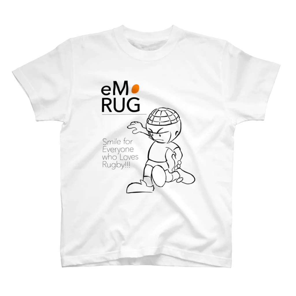 ［ラグビー専門］ラグビティーショップ［eM-Rug］の2023_SUMMER_eM-RUG_03 Regular Fit T-Shirt