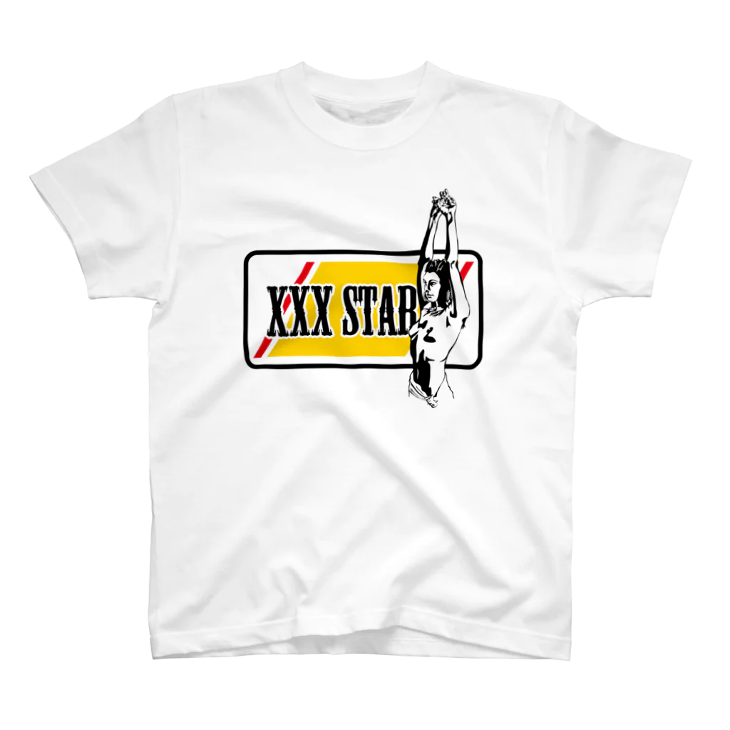 提供 tshopのXXX STAR #1 スタンダードTシャツ