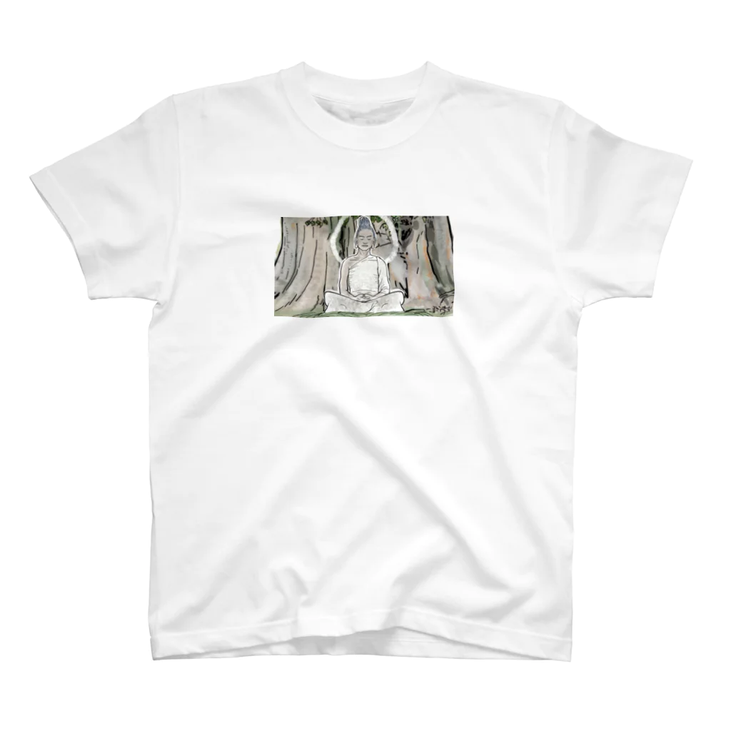 Channel_Doorknobチャンネルドアノブの悟りを開いたブッダTシャツ Regular Fit T-Shirt