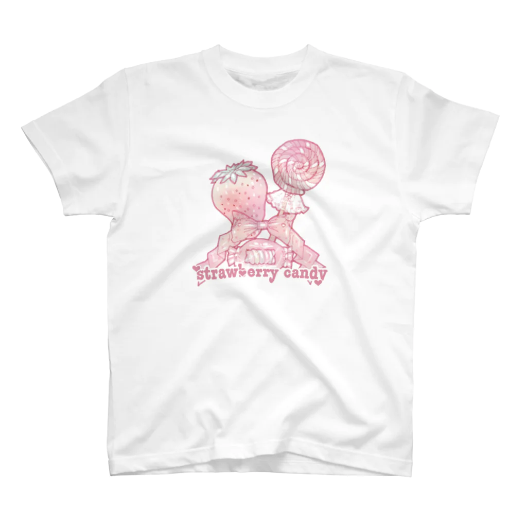 ichigotomahou.のSweetie candy (pinkdream)Tシャツ スタンダードTシャツ