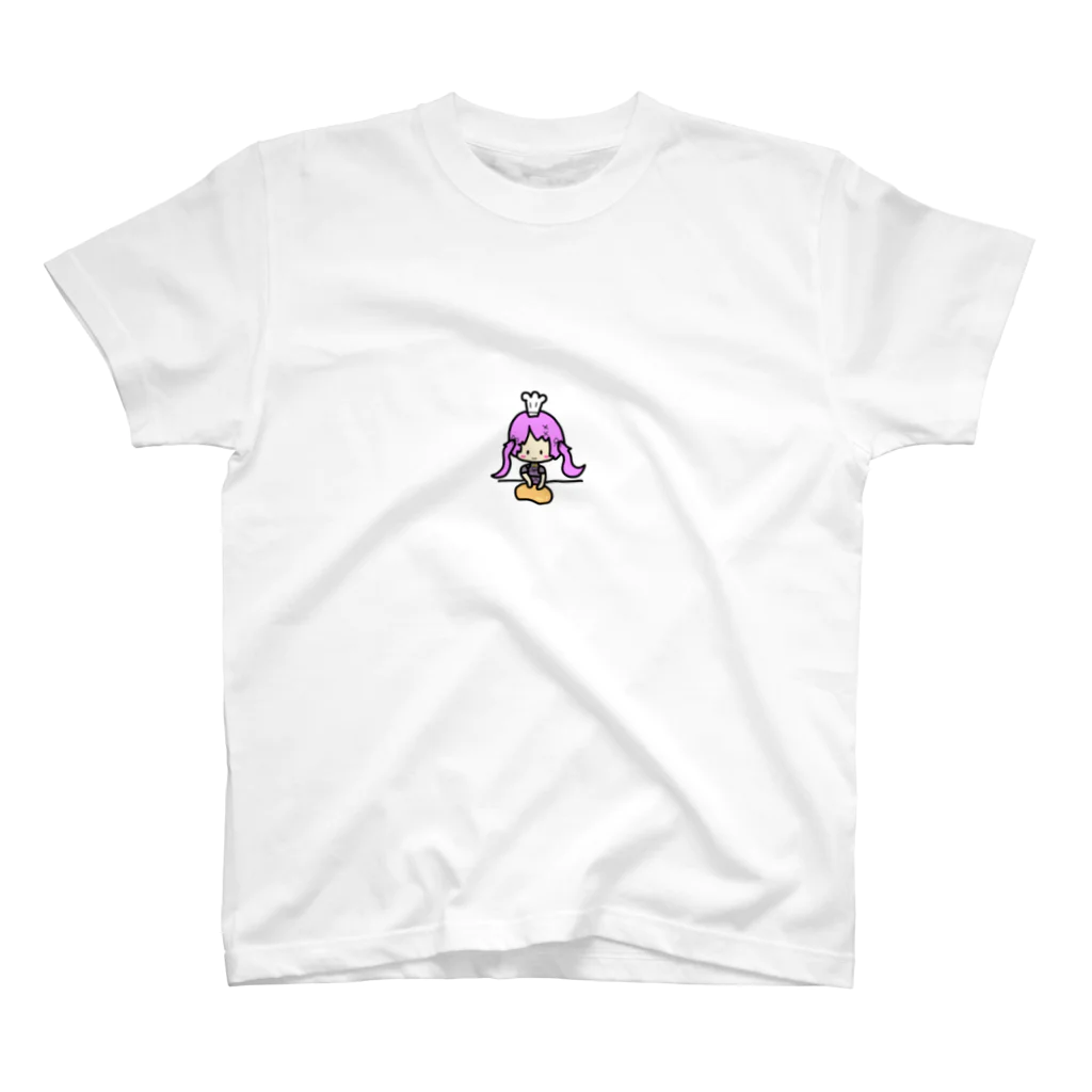 ツインテールな女の子のこねこね Regular Fit T-Shirt