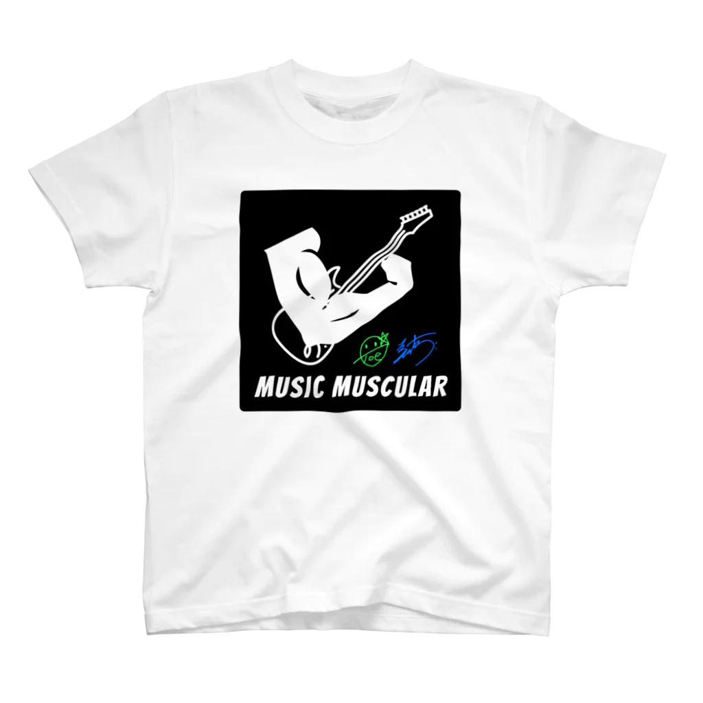 MusicMuscular OfficialshopのBOXロゴ Regular Fit T-Shirt