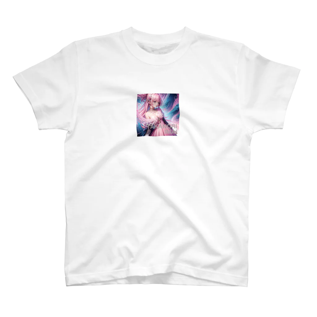 TAKANORI_IMAIのAIピンクちゃん スタンダードTシャツ