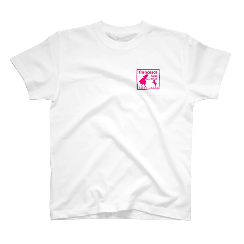 francesca_japanのfrancesca pink スタンダードTシャツ