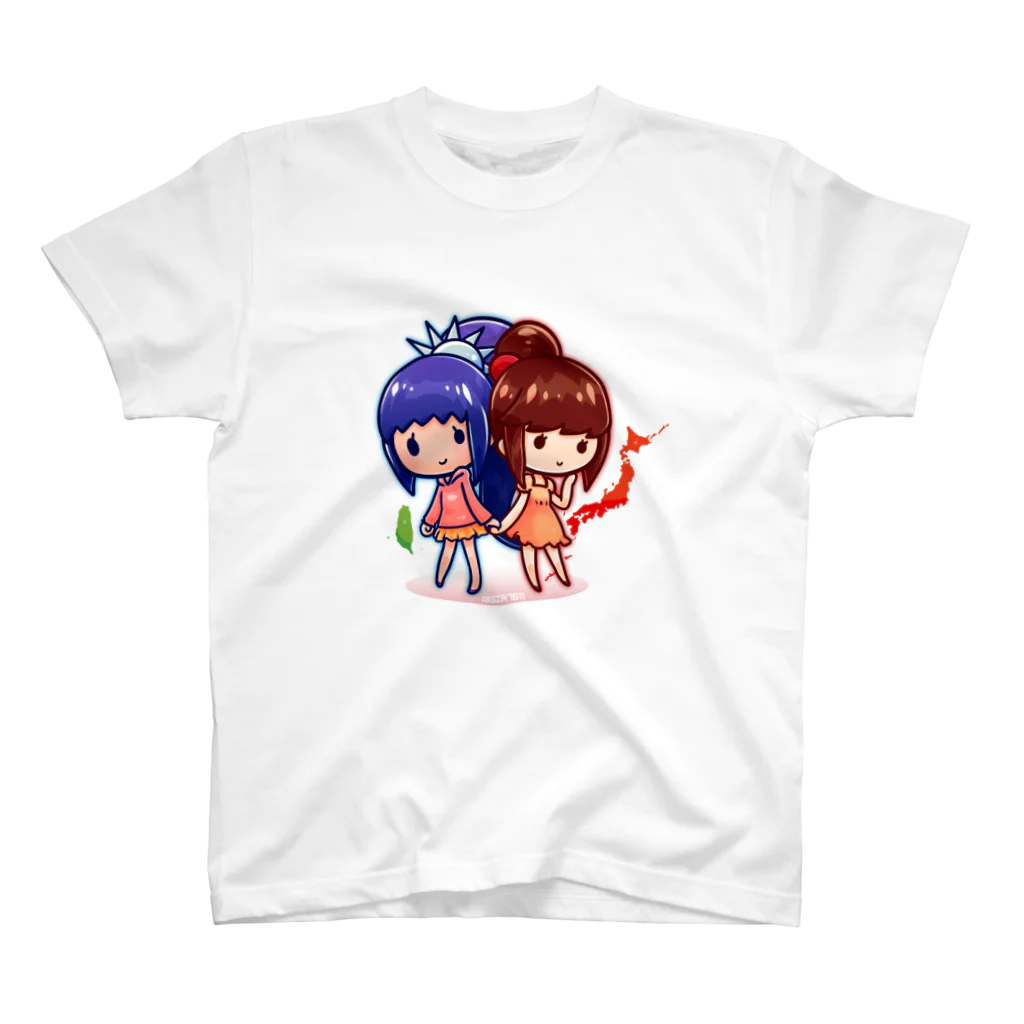 子葉＠イラスト依頼募集中のCOUME+SAKURACO  スタンダードTシャツ