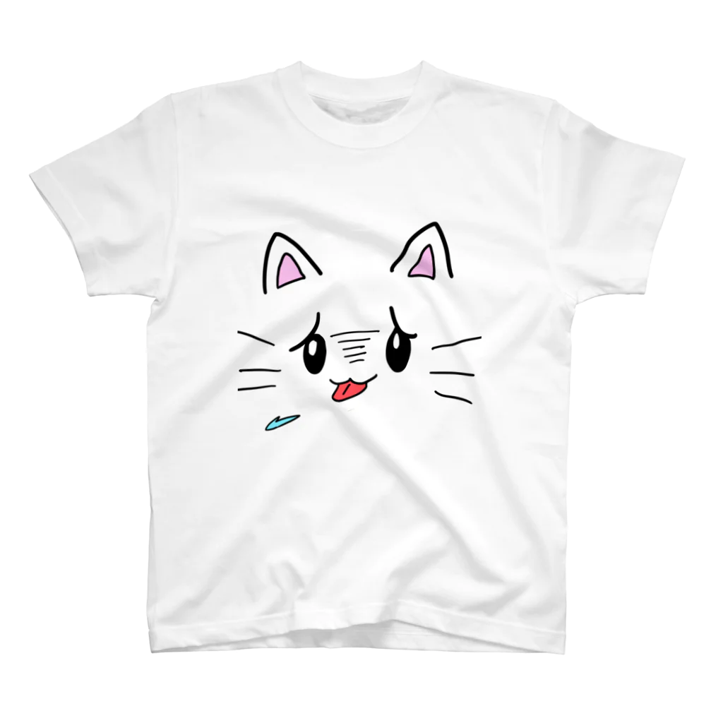 佐一門のあくたいをつくねこ スタンダードTシャツ