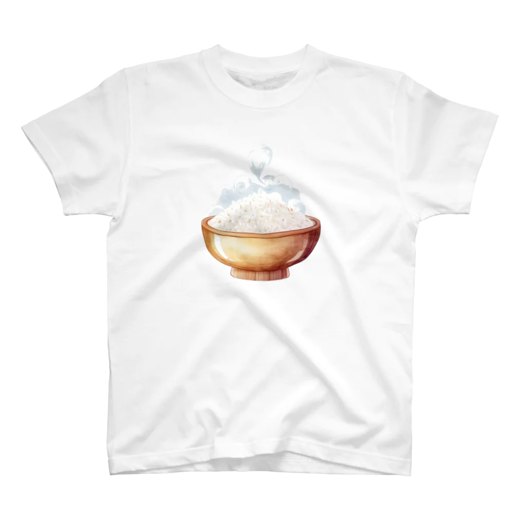 ふりかけのお椀に入ったご飯🍚 スタンダードTシャツ