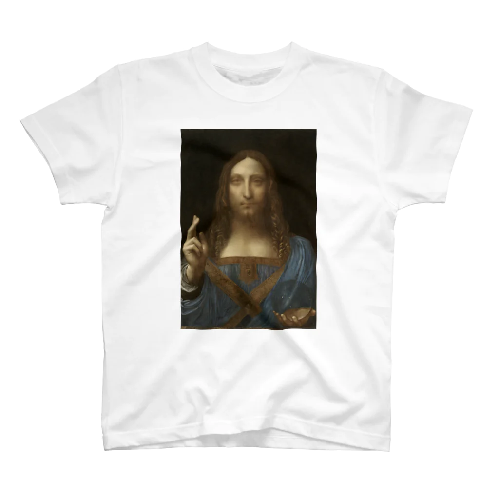 世界美術商店のサルバトール・ムンディ/ Salvator Mundi スタンダードTシャツ