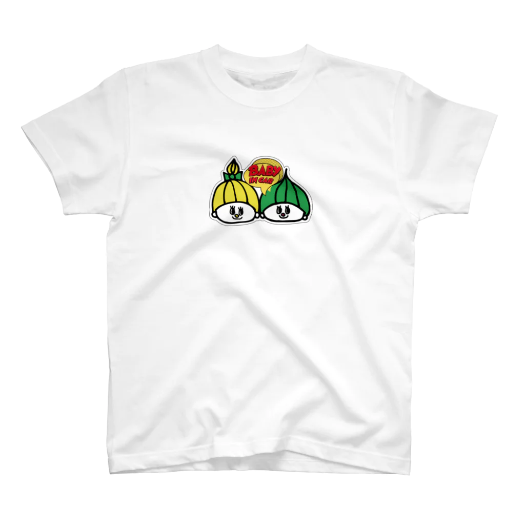 コーミーちゃんのお絵かきコーナーのBaby in Car Regular Fit T-Shirt