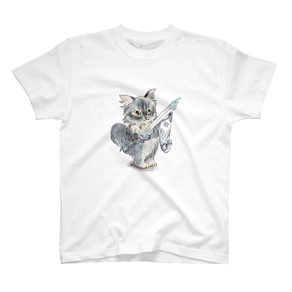 猫のきぬくんのお店の勇者にゃん Regular Fit T-Shirt