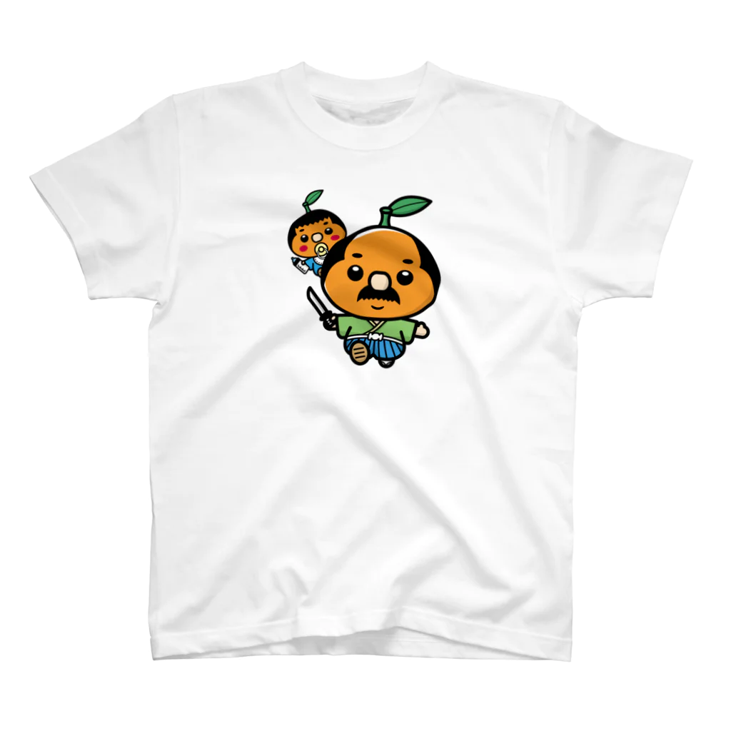 bondbondの「みかん侍 &ベビー侍」 スタンダードTシャツ