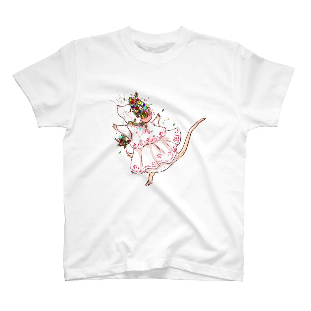 ねずみのオリジナルグッズ「CLOVER」のMidsommar なネズミ Regular Fit T-Shirt