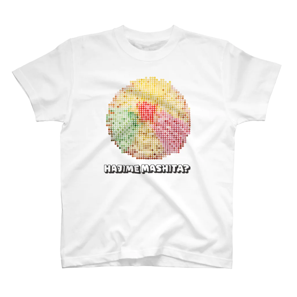 YOLKの冷やし中華（ドット） スタンダードTシャツ