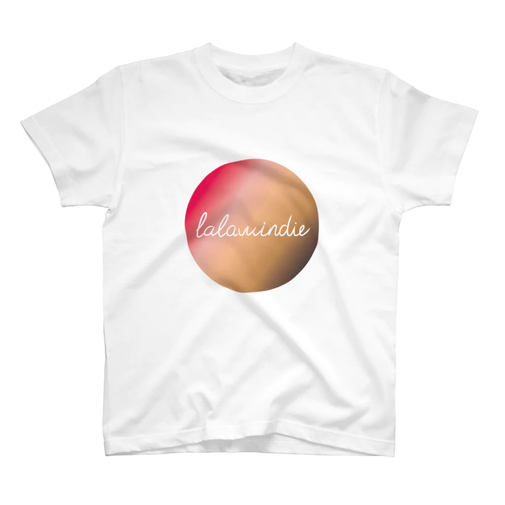 lalawindieのロゴマーク（グラデーション） スタンダードTシャツ