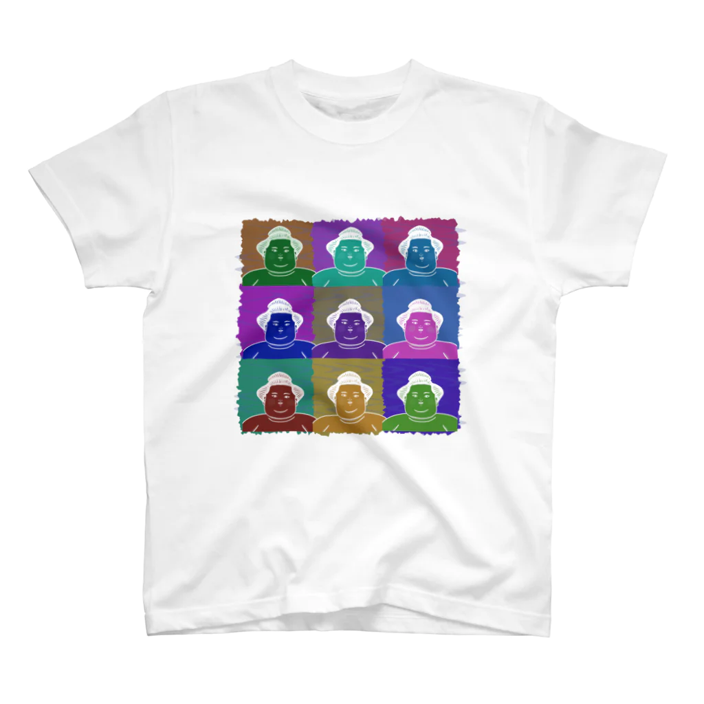 Heiwa_AriのSUMO WRESTLER (multicolor) スタンダードTシャツ