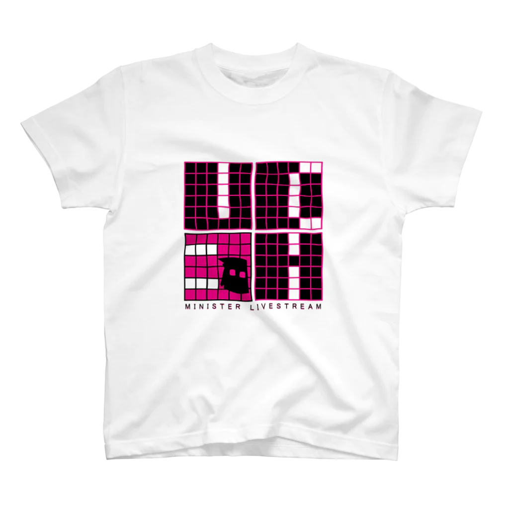 MinisterのUD3Hドット風TシャツA スタンダードTシャツ