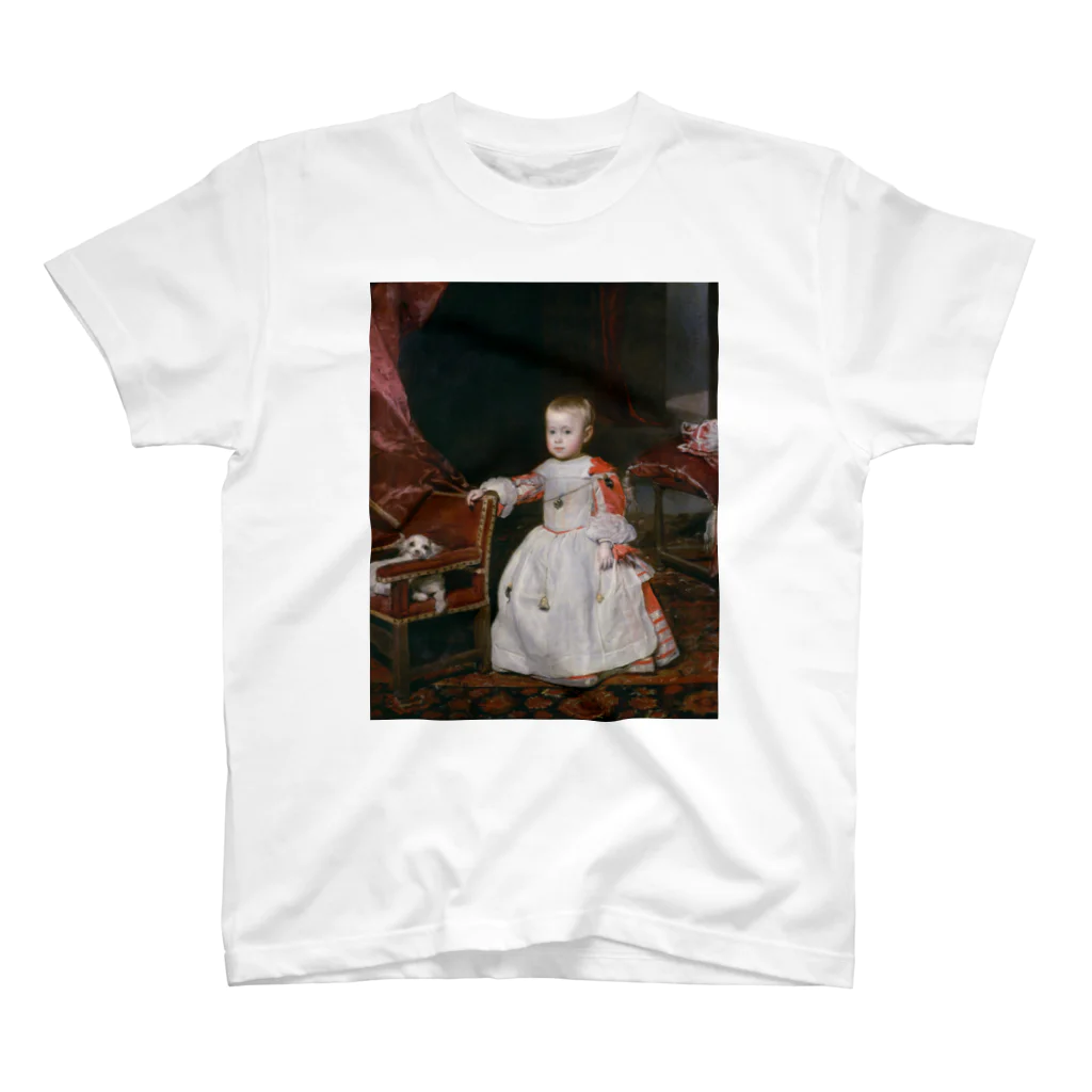 世界美術商店の皇太子フェリペ・プロスぺロの肖像 / Portrait of Prince Philip Prospero スタンダードTシャツ