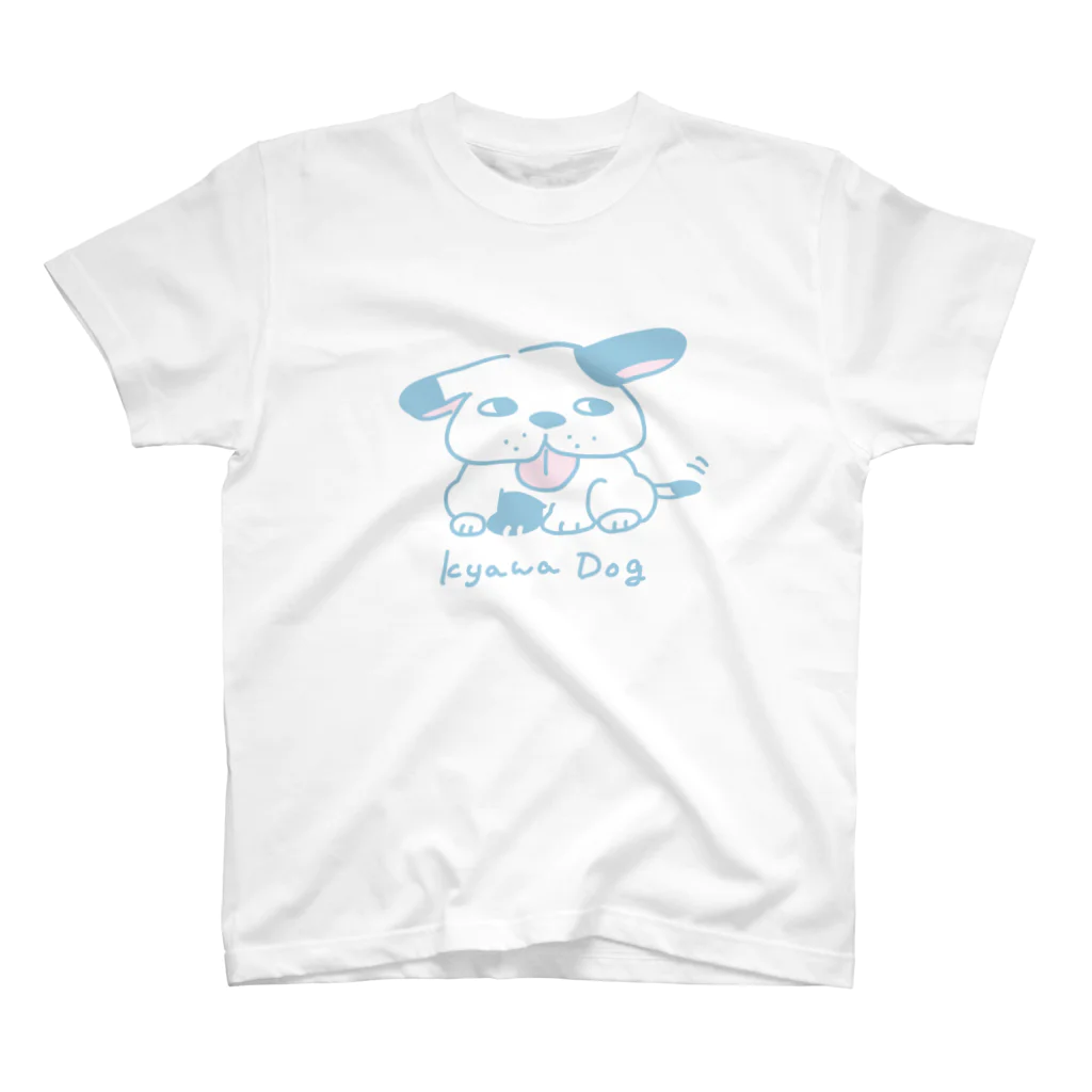 Shiroのかわいい犬　パステルver. スタンダードTシャツ