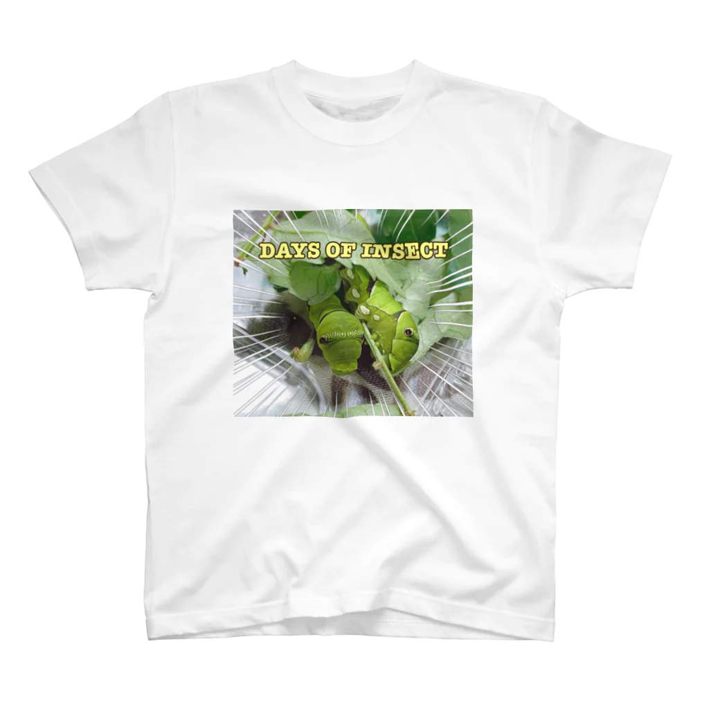 DAYS OF INSECTのナミアゲハの幼虫飼育！① Regular Fit T-Shirt