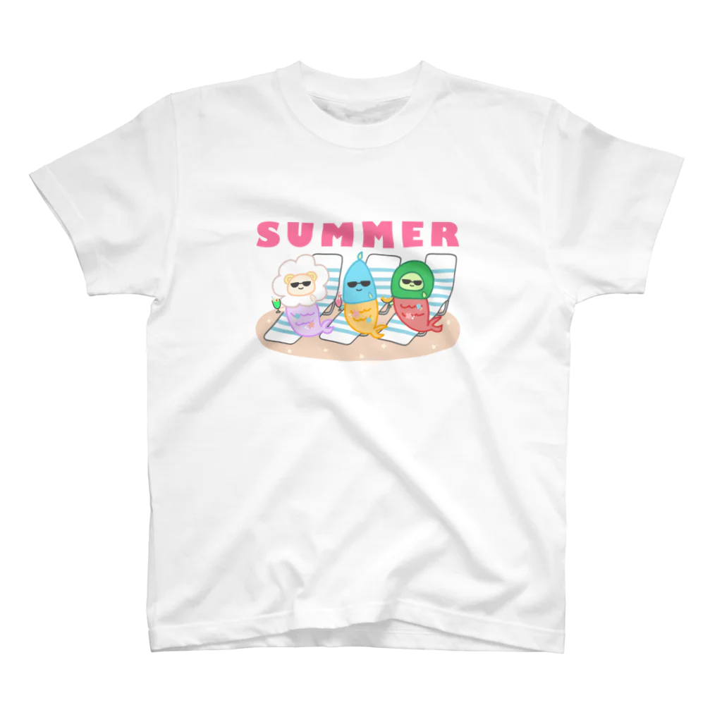 しゃけたまーけっとのマーメイド！ぴちぱ〜SUMMER〜 Regular Fit T-Shirt