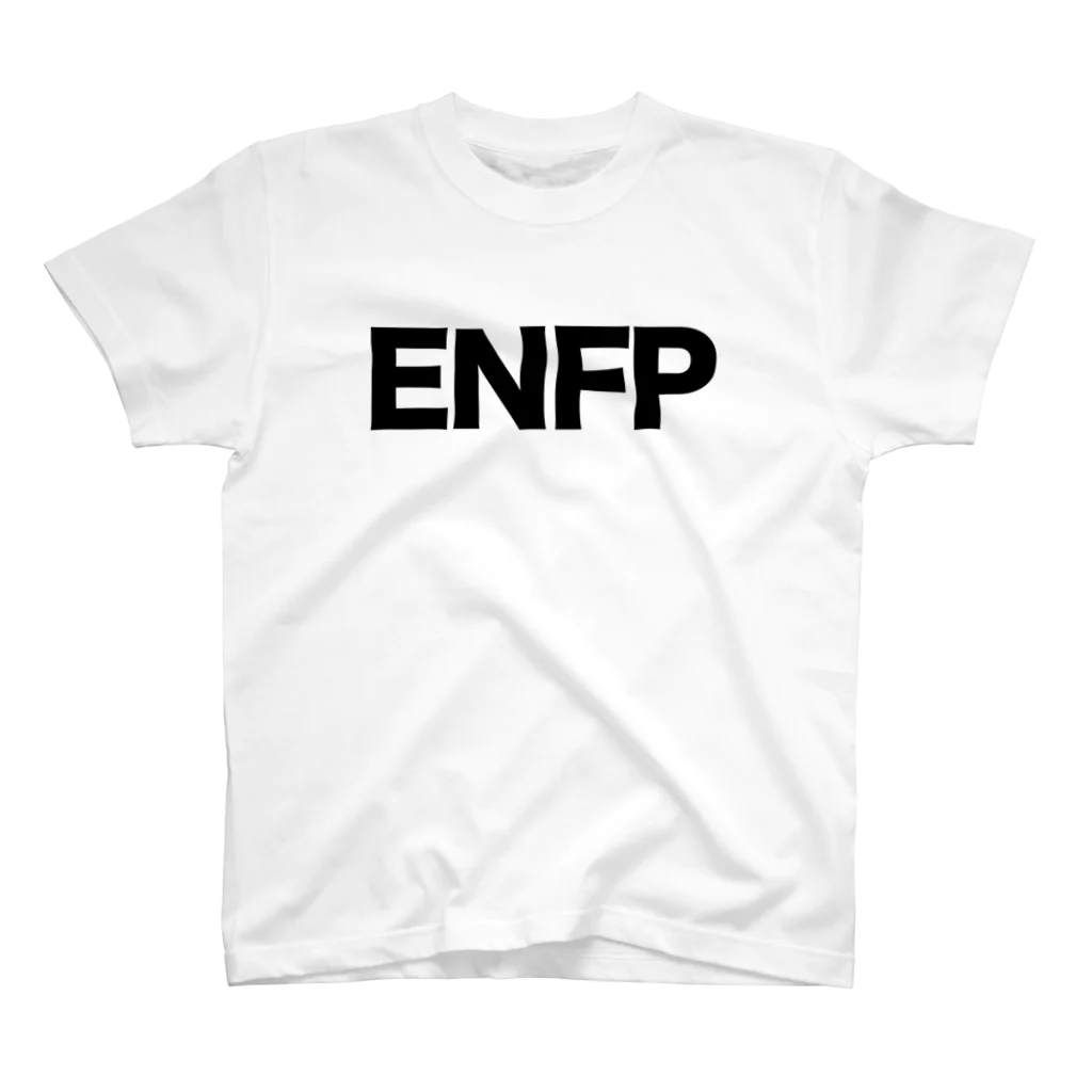 知らんけどストアの知らんけどアイテム_ENFP 広報運動家 Regular Fit T-Shirt