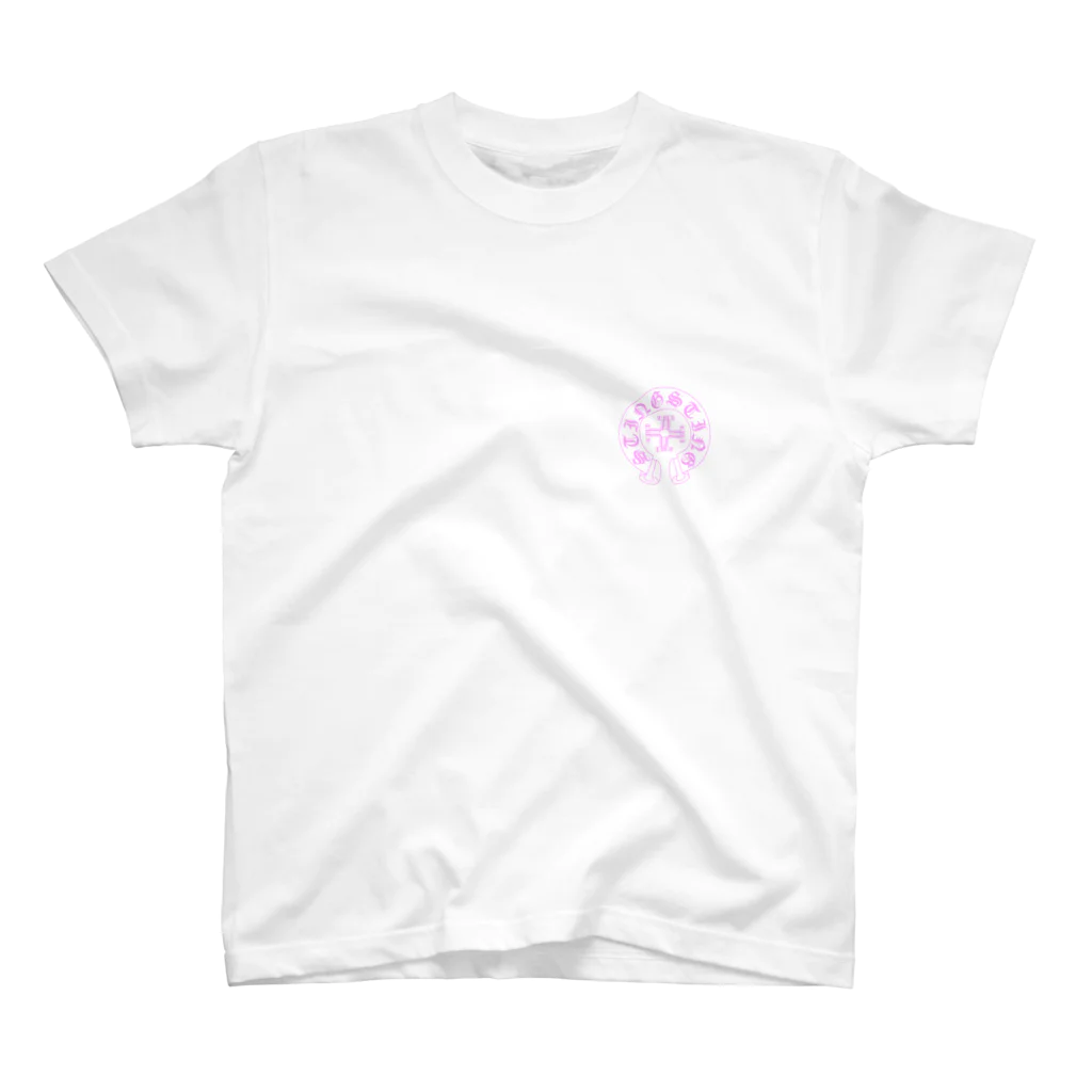 sting sting.410410のsting sting.Horseshoe logo(PK) スタンダードTシャツ