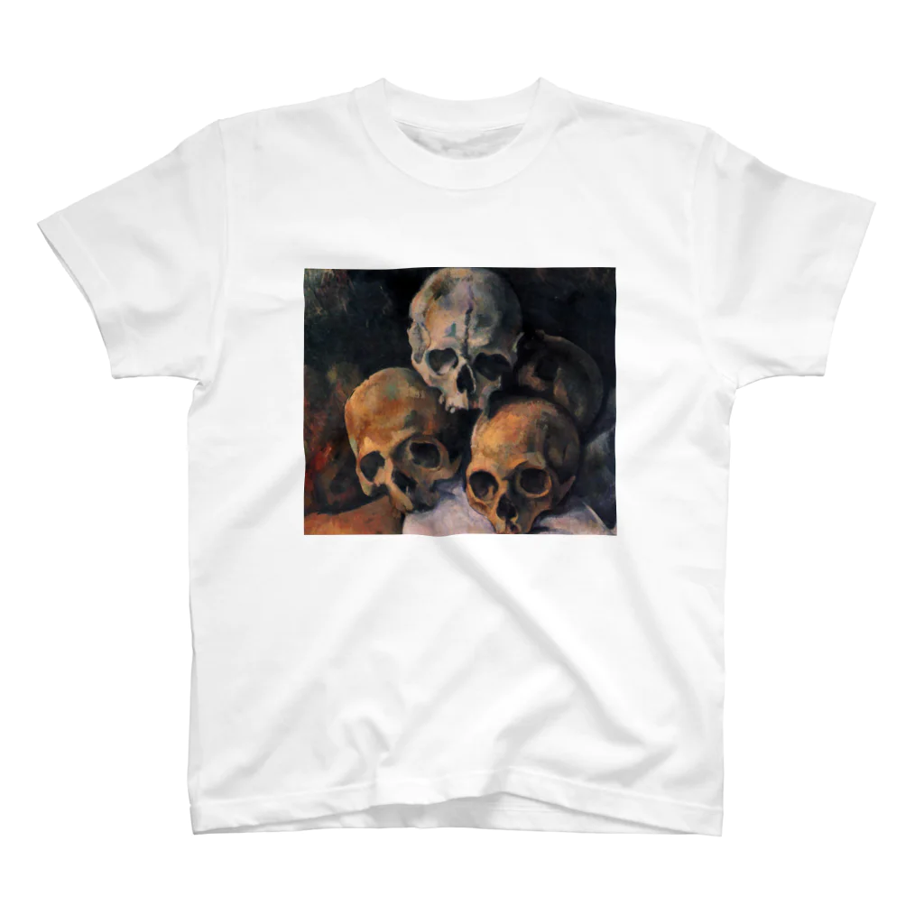 世界美術商店の積み重ねた骸骨 / Pyramid of Skulls スタンダードTシャツ