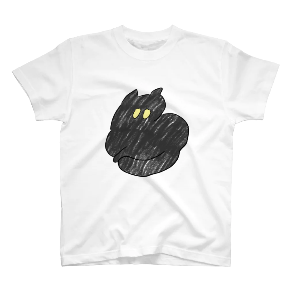 boorichanの黒猫 Regular Fit T-Shirt